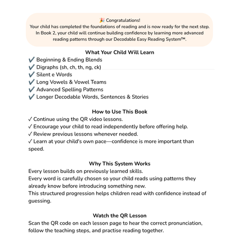 Book 2: Advanced Phonics