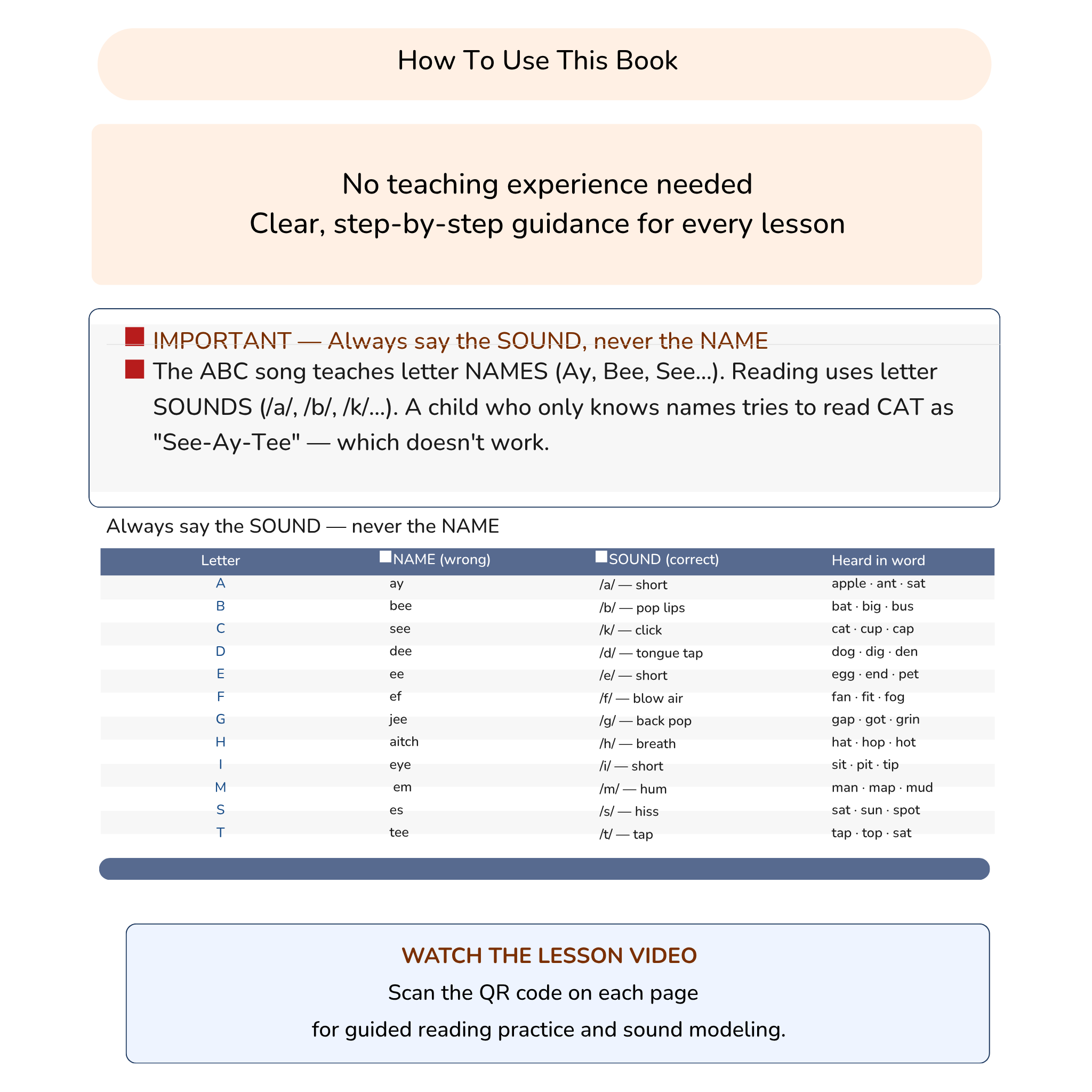 BOOK 1: Foundation Reading